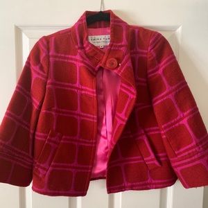 Trina Turk red jacket